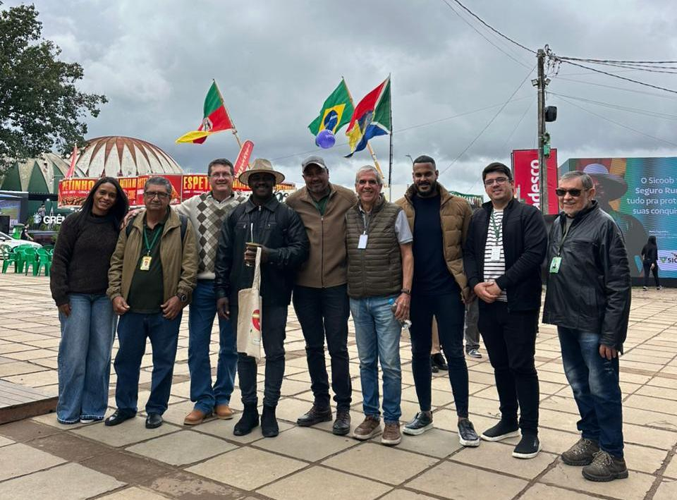 Missão Cooperativas de Cacau Expointer comitiva