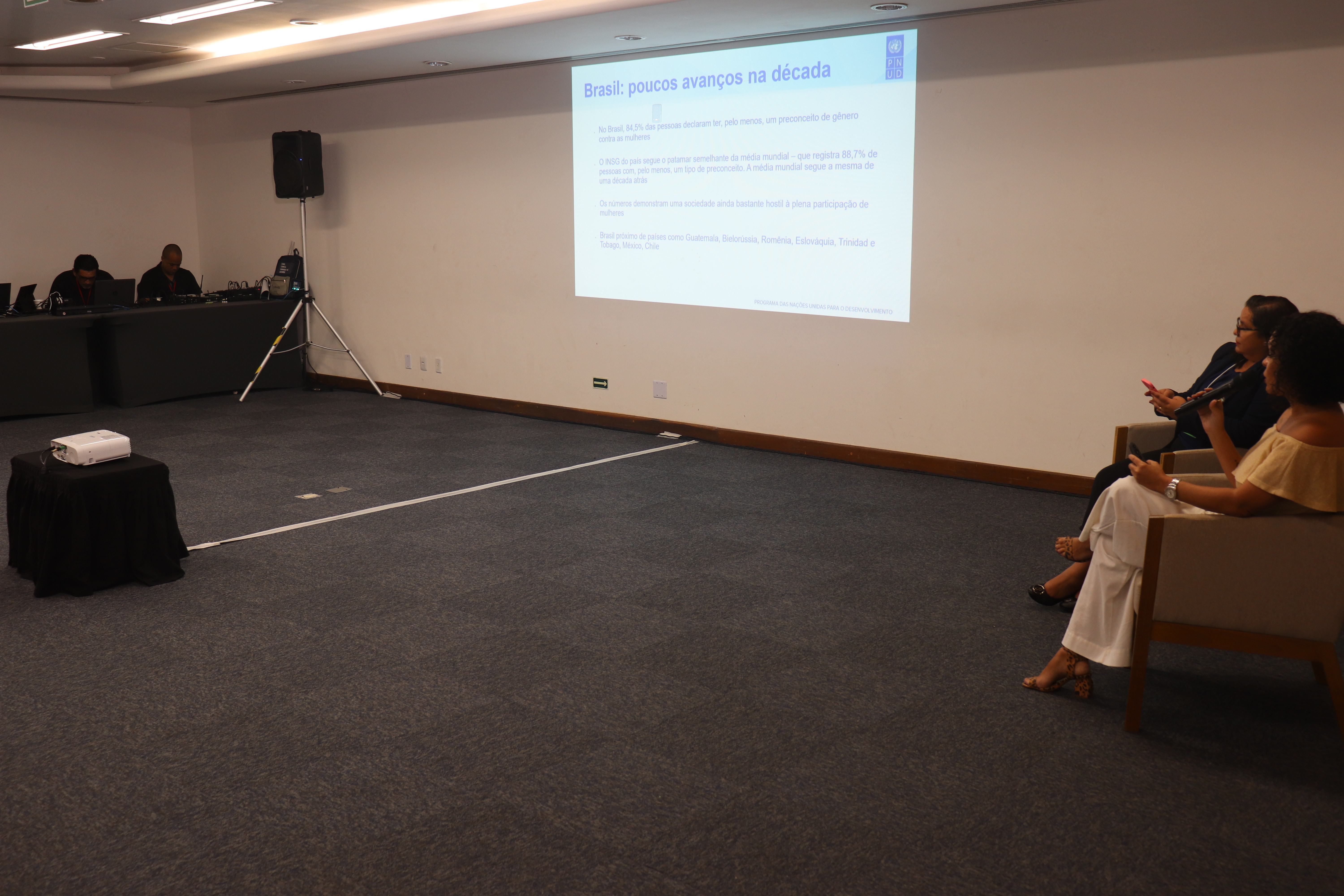 Ismália Afonso, oficial do PNUD Brasil para os temas Gênero e Raça