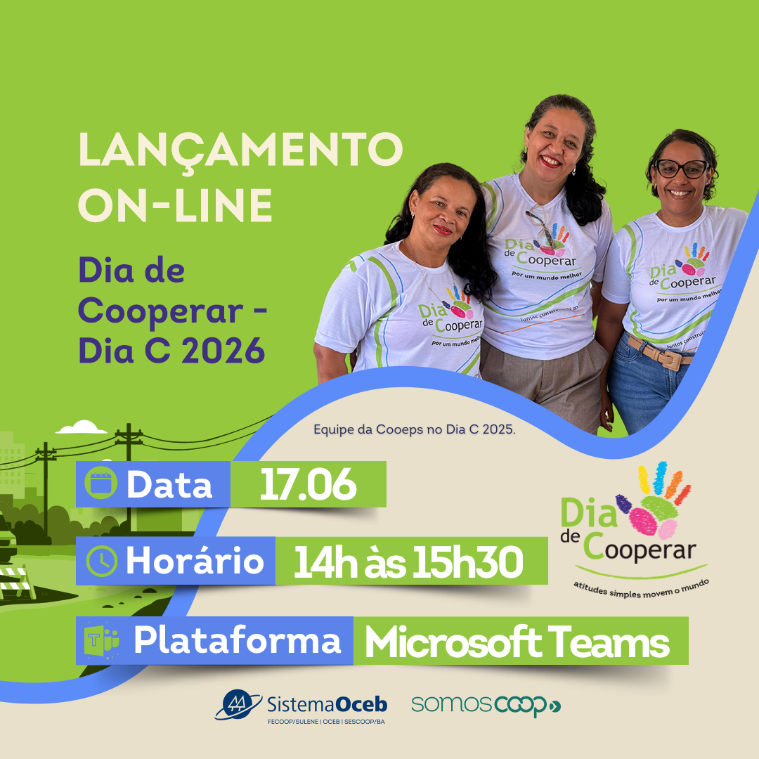 IMAGEM - Lançamento on-line Dia de C 2026