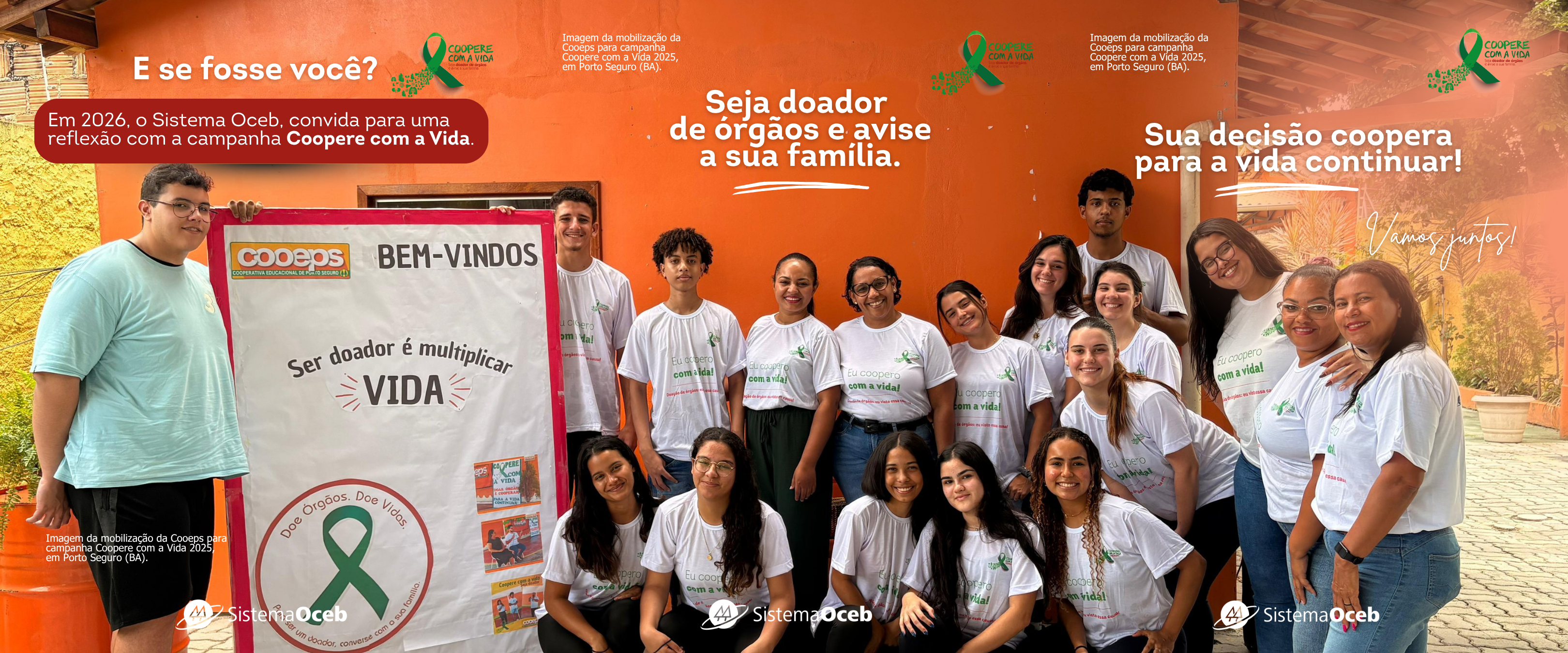 TRINCA Coopere com a Vida dá início ao Setembro Verde 2