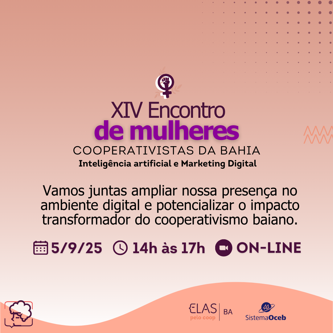 CARD SITE - XIV Encontro de Mulheres Cooperativistas da Bahia 