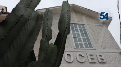 Fachada atual da Oceb, no bairro de Nazaré em Salvador